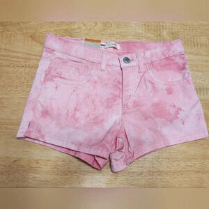Levi's Youth Tie Dye Adjustable Waistband Shorts NWT